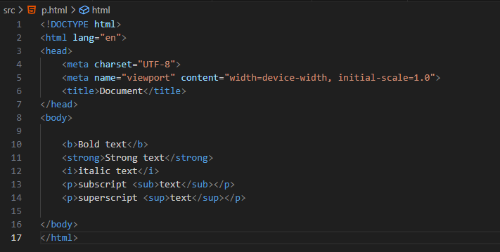 html-formating-code