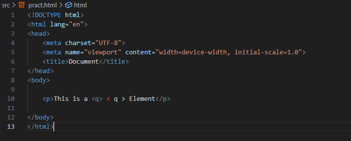 html-q-code